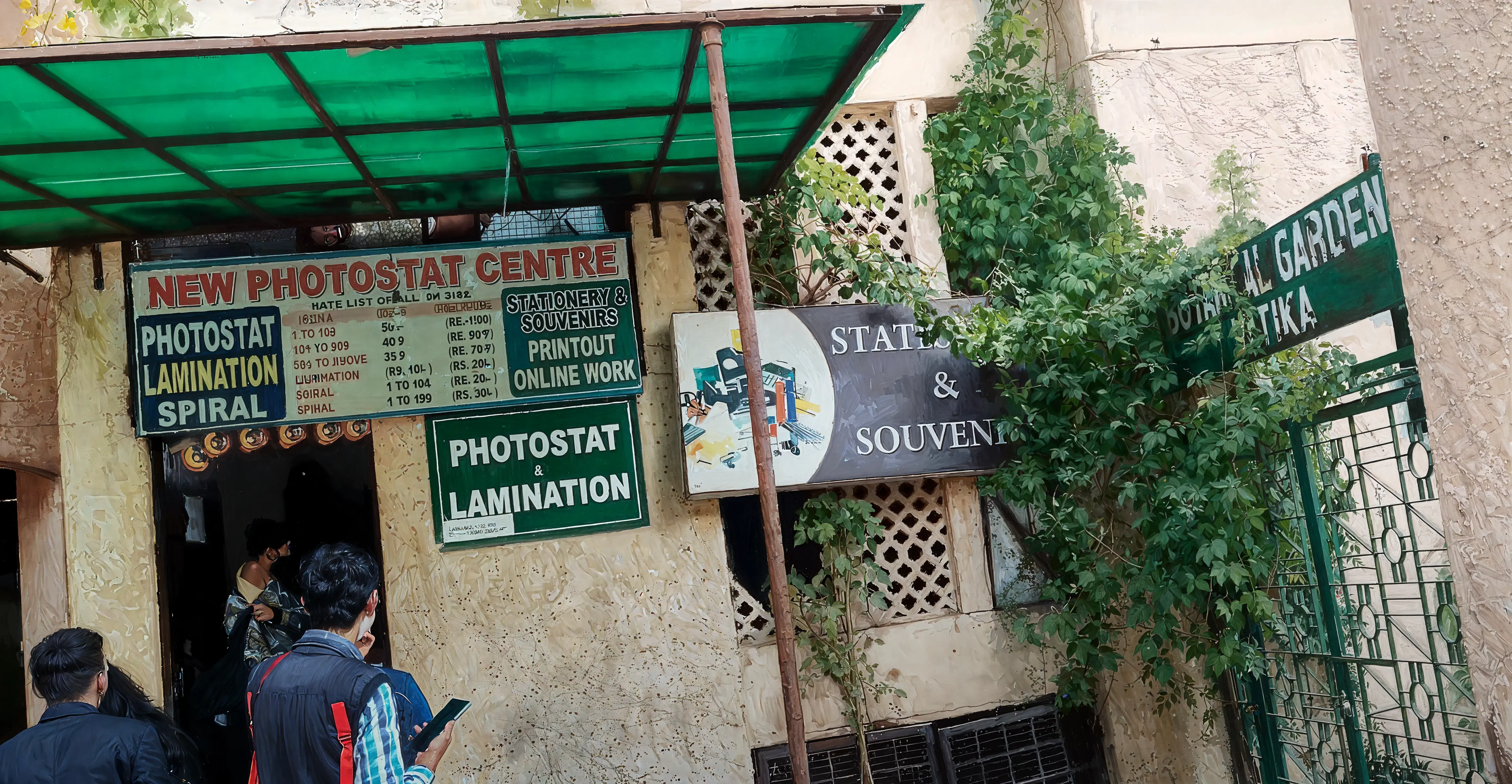 Zakir Husain Delhi College canteen photo 1